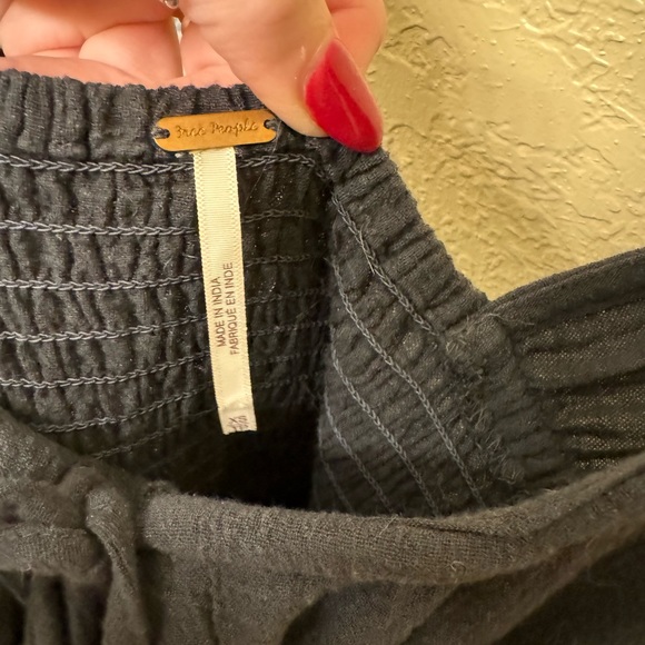 FP Beach crochet cutout livin lovely harem jumpsuit black - Picture 6 of 6